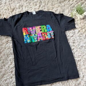 Vibrant Black Riviera Nayarit trippy hippie pop art street style Graphic Tee you